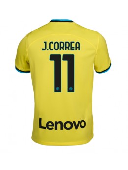 Inter Milan Joaquin Correa #11 Ausweichtrikot 2022-23 Kurzarm